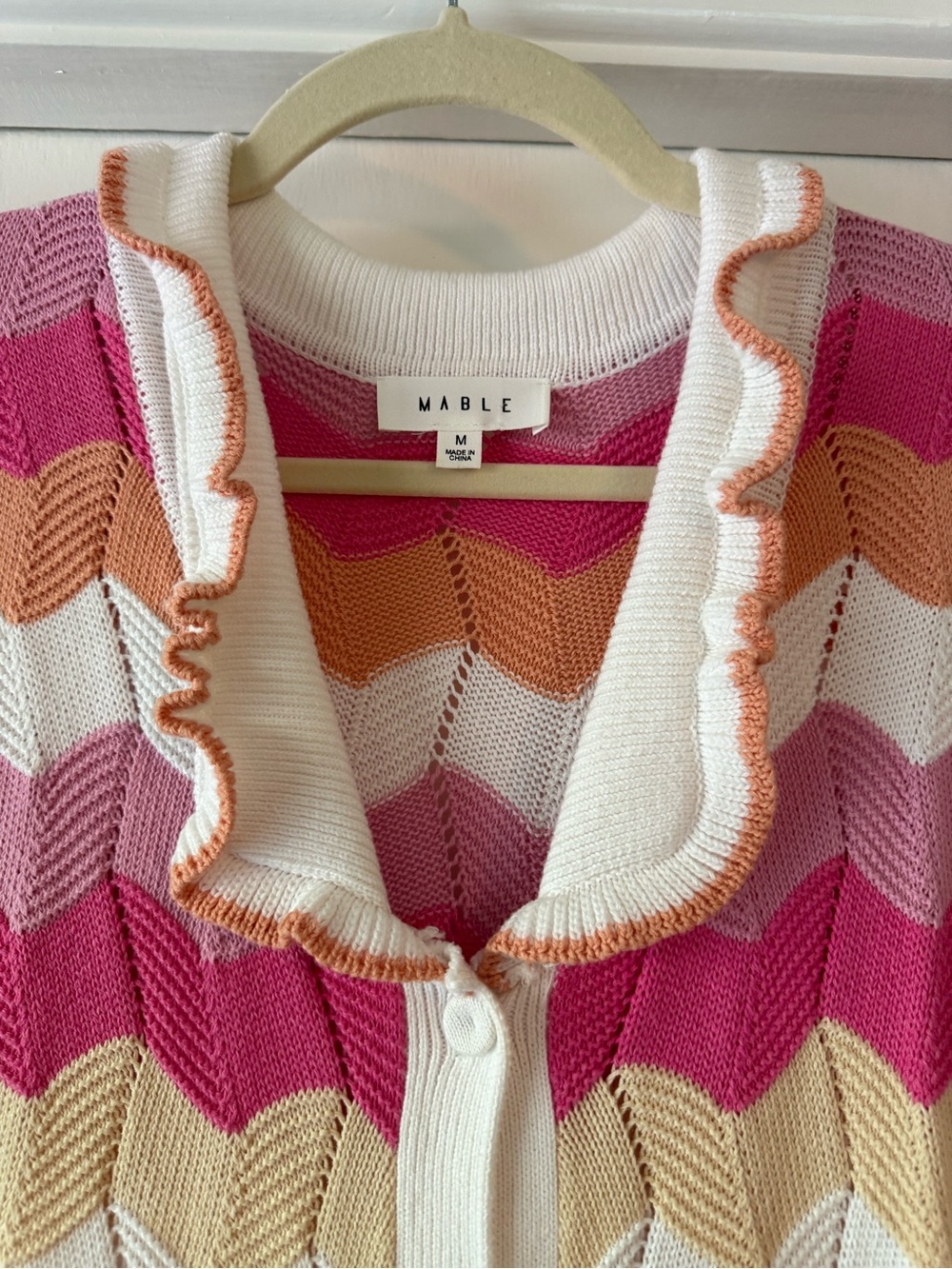 Mable Colorful Knit Summer Maxi Dress - Picture 4 of 4